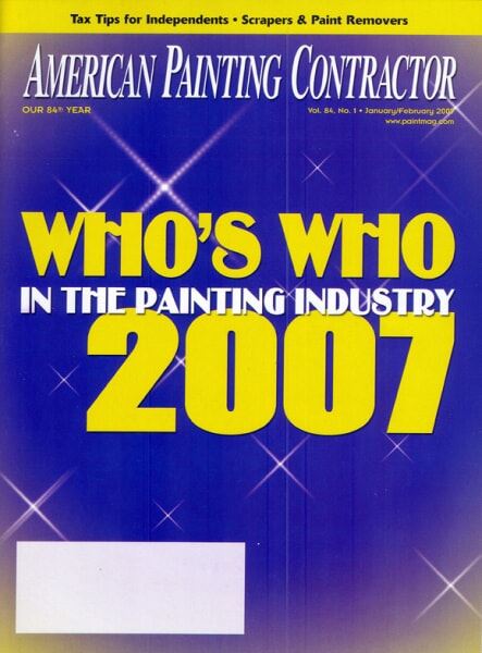 American Painting Contractor Magazine Cover