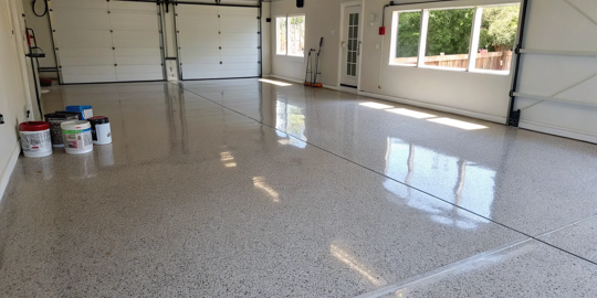 Cost comparison of a polyaspartic vs epoxy garage floor coating.
