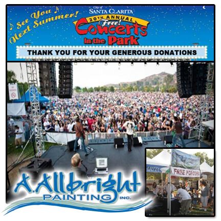 2009-City Of Santa Clarita Concerts In The Parks Series A Great Success Banner