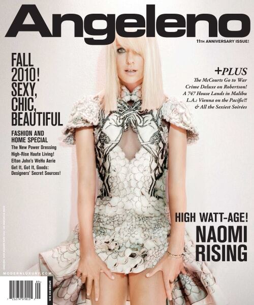 Angeleno Magazine Cover