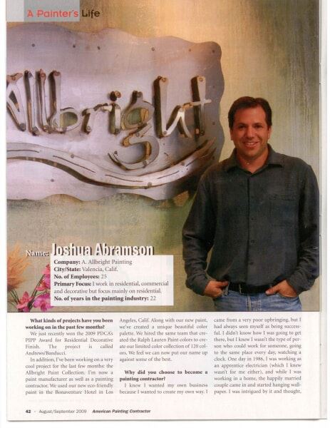 magazine article in APC featuring Allbright