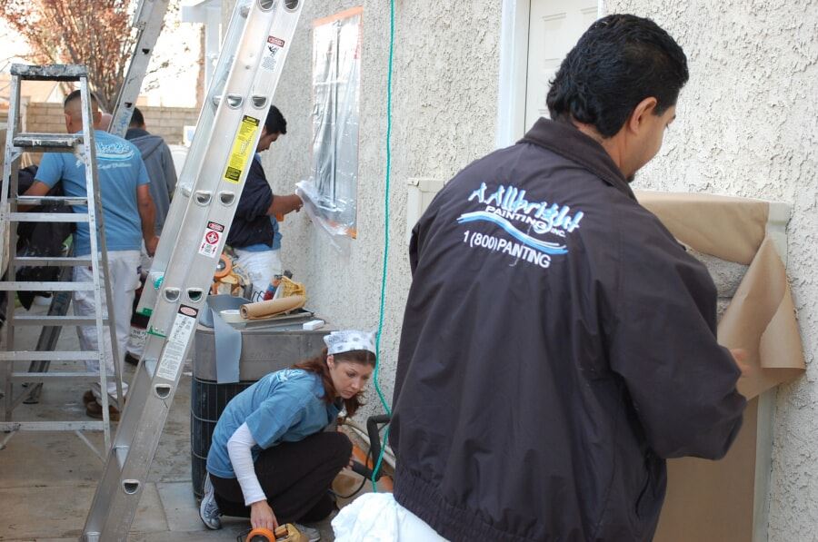 allbright painting team painting painting exterior home