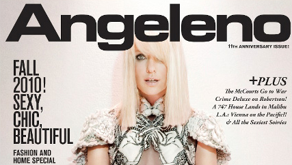 Angeleno Magazine Cover