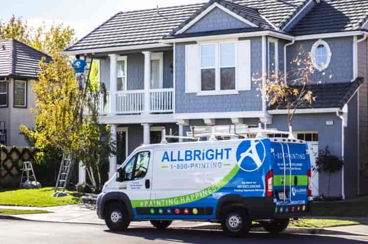 ALLBRiGHT Truck Outside Home 